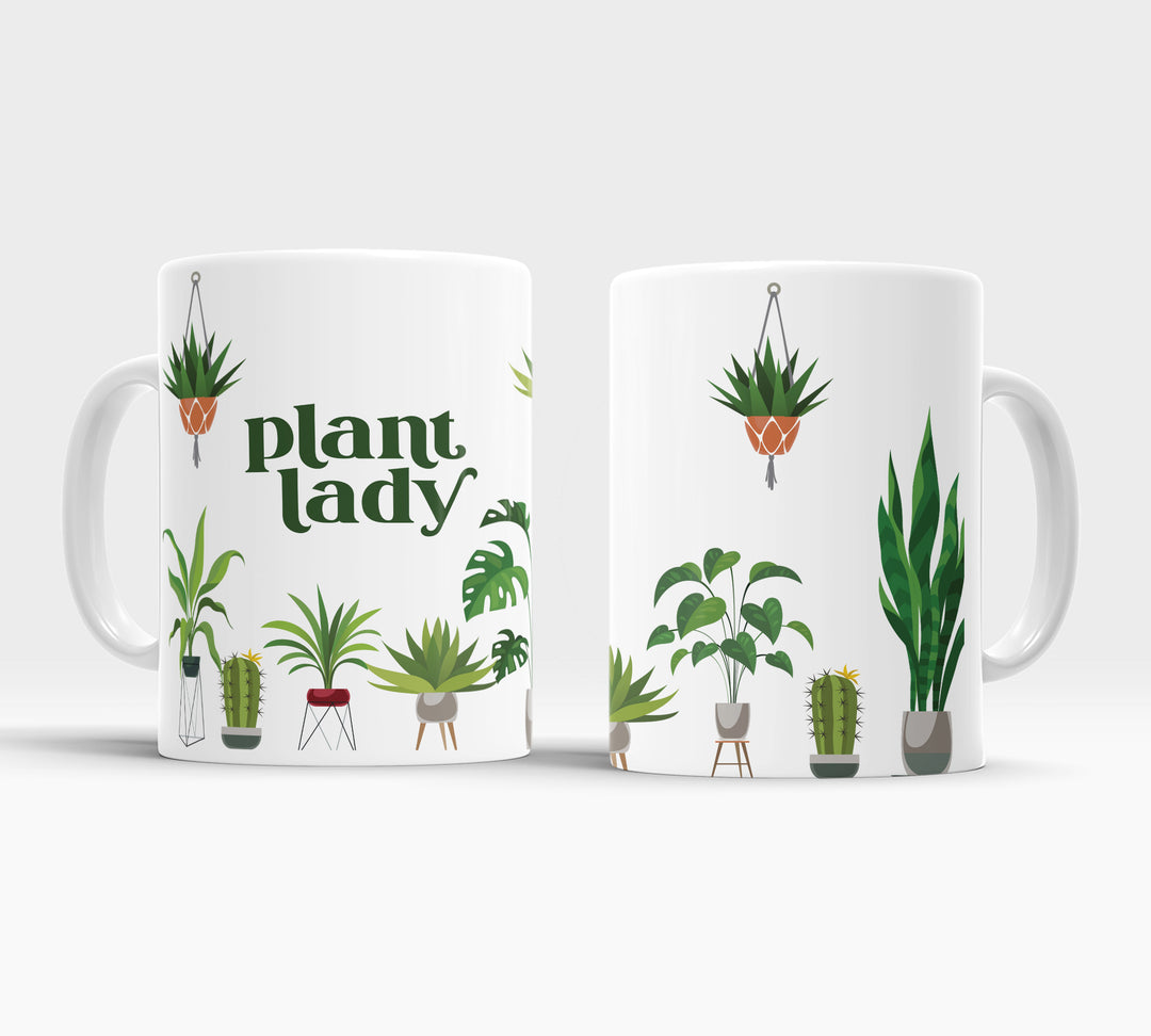 Plant Lady coffee mug - gardening mug - coffee mug for gardener