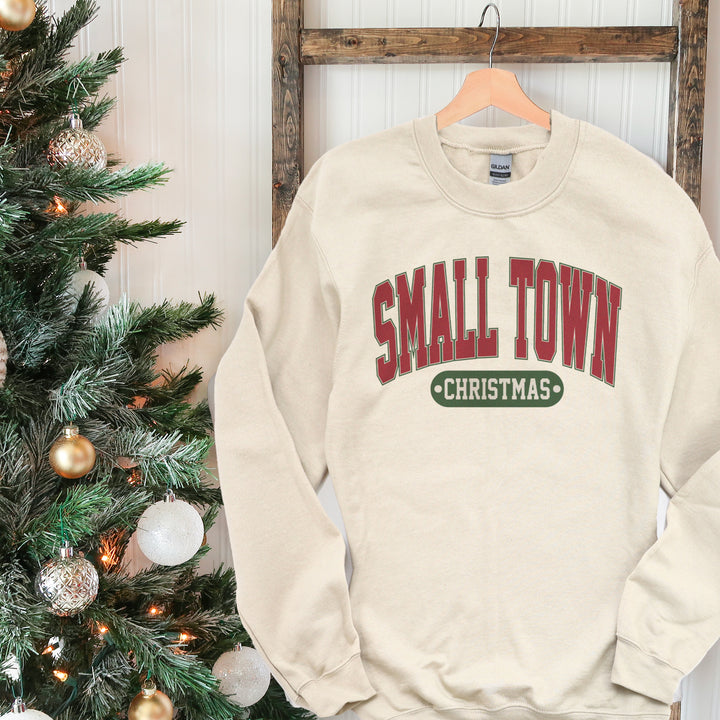 Small Town Christmas Crew Neck Sweatshirt