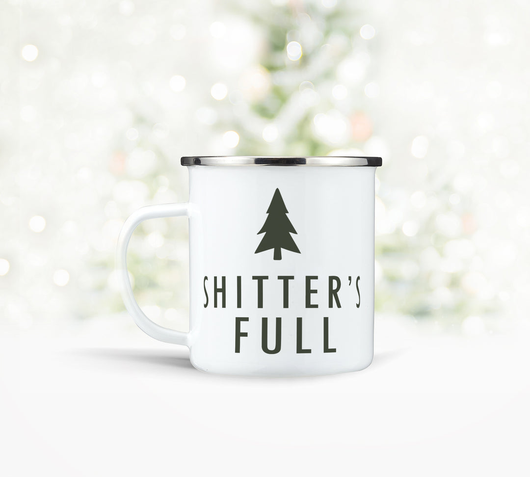 Funny Shitters Full Coffee mug christmas vacation inspired