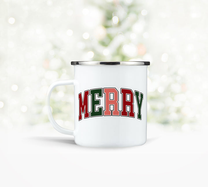 Simple cute "MERRY" mug super simple Christmas mug gifts