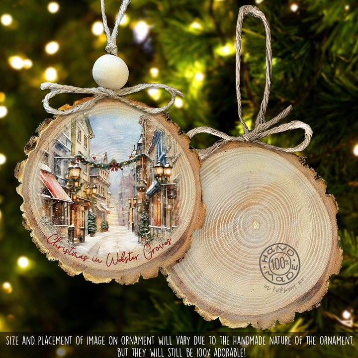 Hometown city ornament custom city town ornament