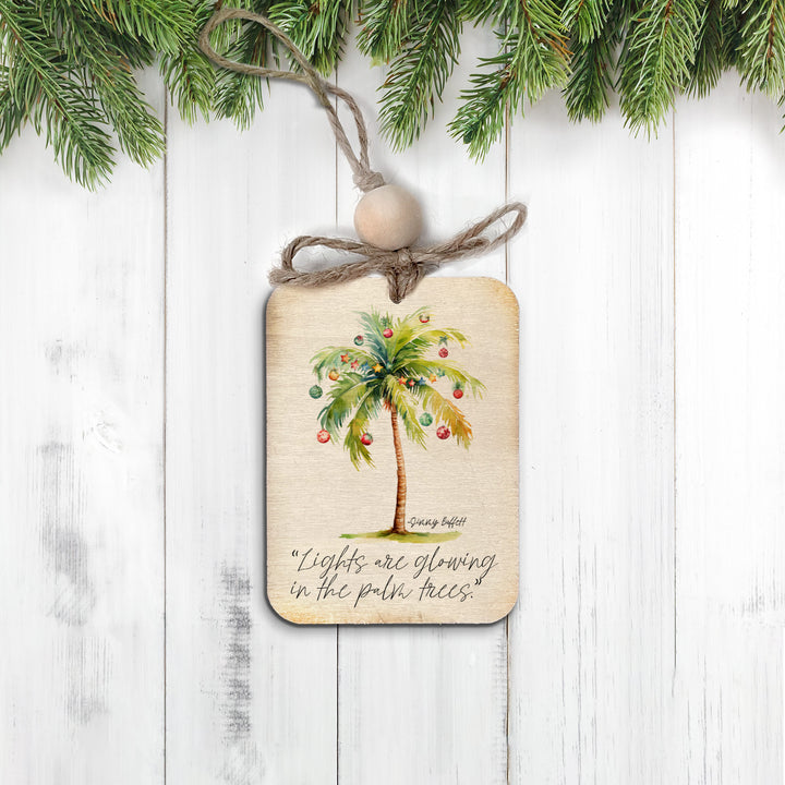 Jimmy Buffett Beach Christmas Ornament Memory Ornament