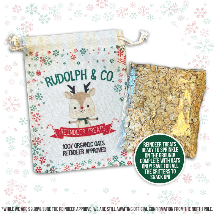 Reindeer food bag and oats christmas eve reindeer food safe for animals