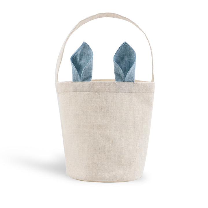 blank bunny bags | blank easter basket bags with ears for embroidery sublimation bunny baskets