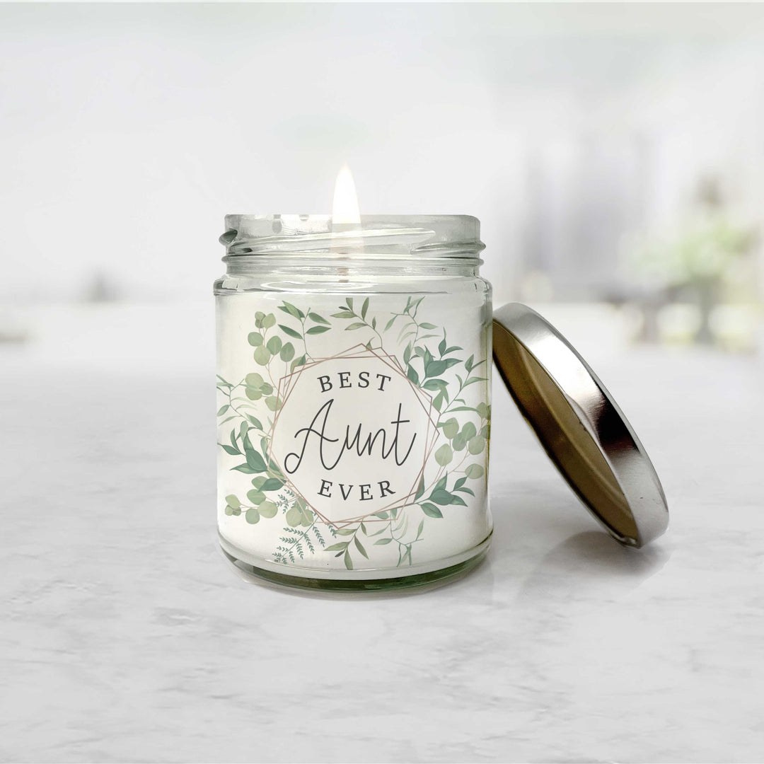 mother's day candle | gift for aunt | gifts for favorite aunt | best aunt ever soy candle