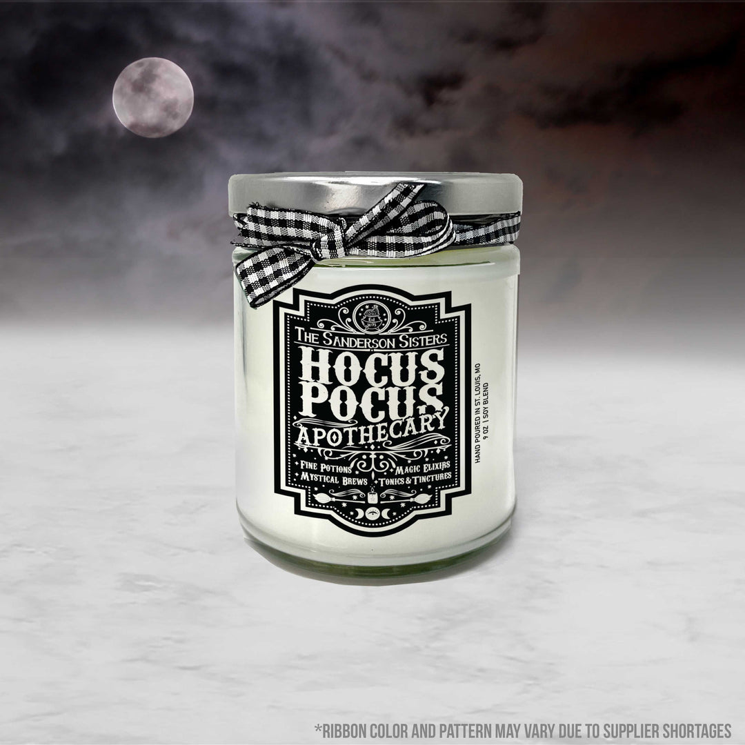 Hocus Pocus Inspired Apothecary Halloween Witches Brew Candle