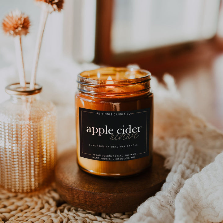 RK re-kindle Hello, Fall Apple Spice Vegan Candle