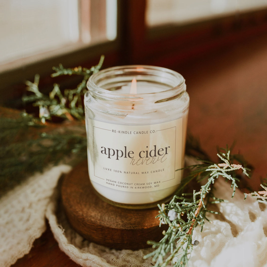 RK re-kindle Hello, Fall Apple Spice Vegan Candle