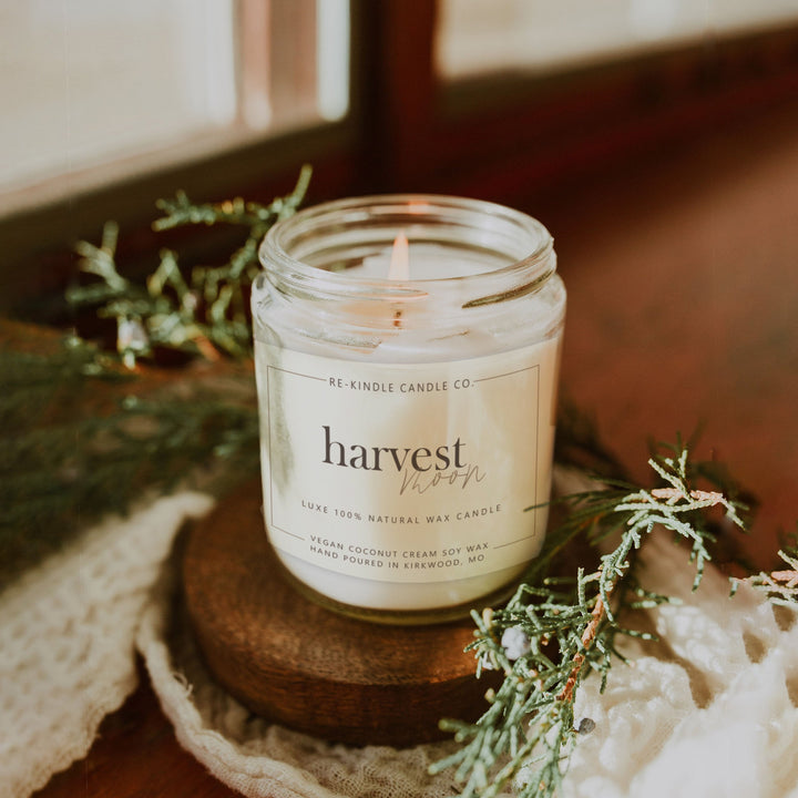 Harvest Moon Gathering FAll/Thanksgiving Luxury Vegan Candle