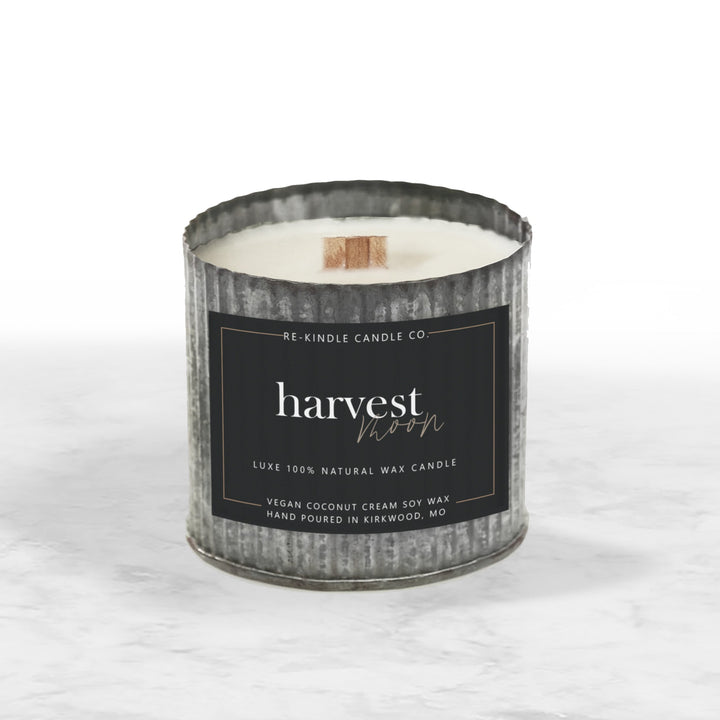 Harvest Moon fall thanksgiving luxury vegan candles