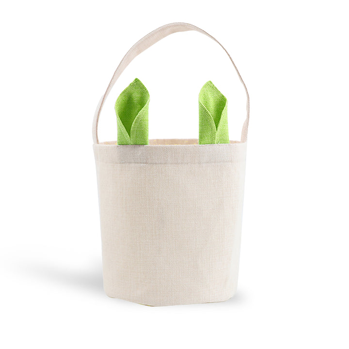 blank bunny bags | blank easter basket bags with ears for embroidery sublimation bunny baskets