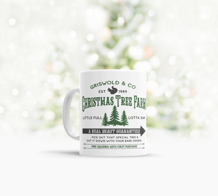 Christmas Vacation Coffee Mug Griswold Family Christmas Trees