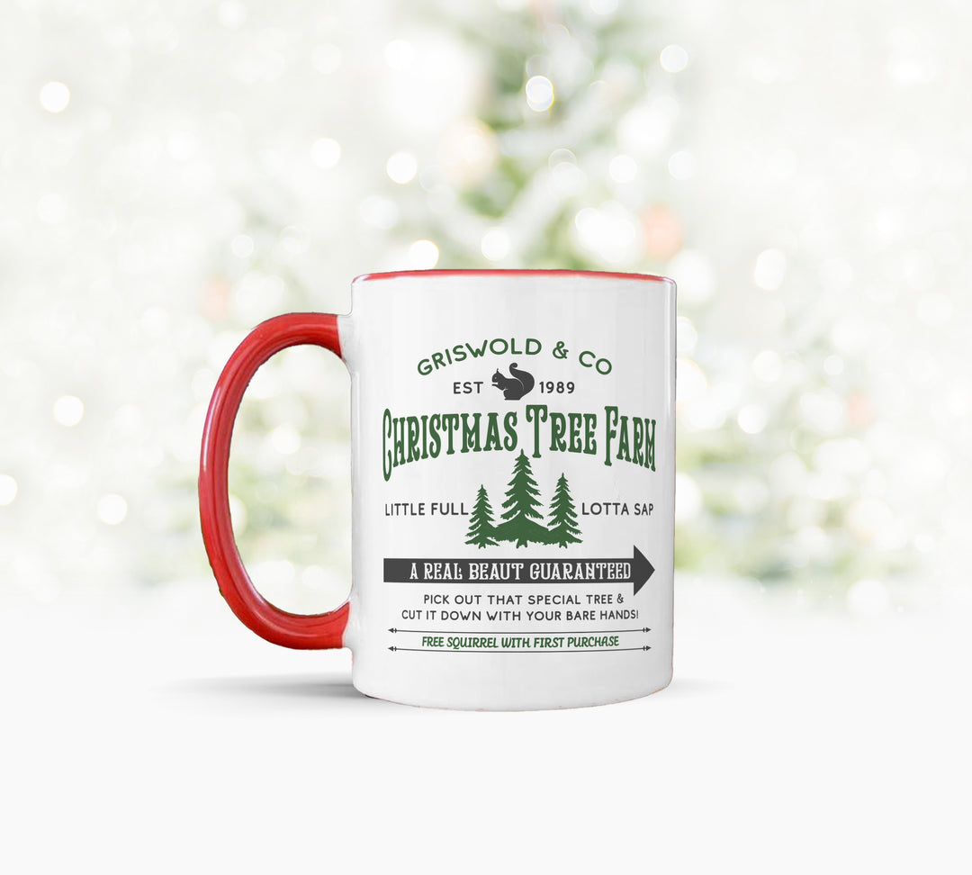 Christmas Vacation Coffee Mug Griswold Family Christmas Trees