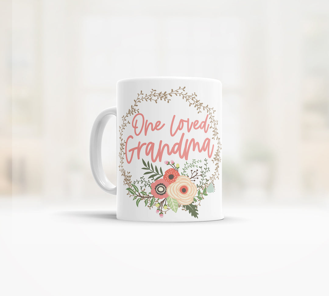 grandma coffee mug one loved grandma sweet coffee mug for mother's day or birthdays