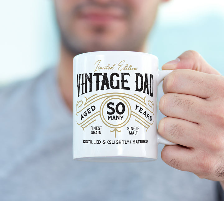 vintage dad coffee mug father's day christmas funny dad coffee mug