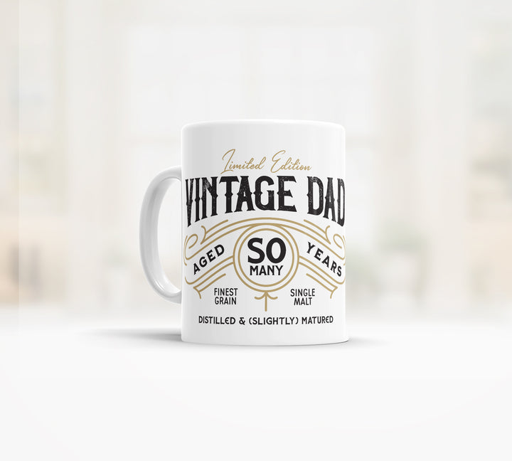 vintage dad coffee mug father's day christmas funny dad coffee mug