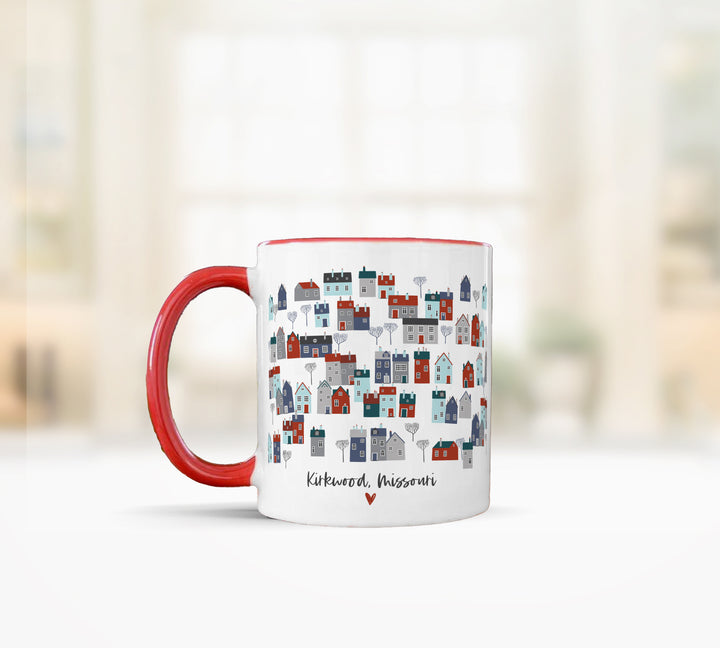 Hometown collection small town custom mug add your own town zip code