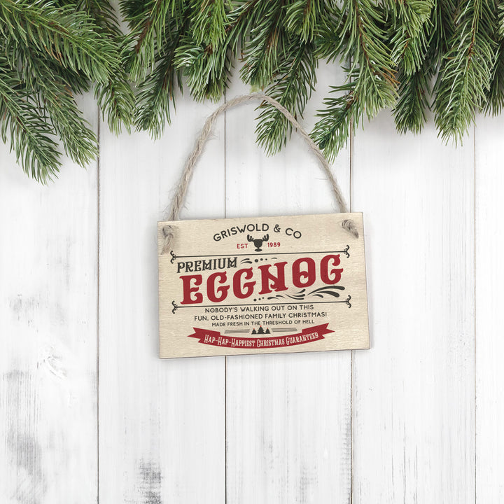 Christmas vacation inspired ornament Griswold & Co. Eggnog funny ornament