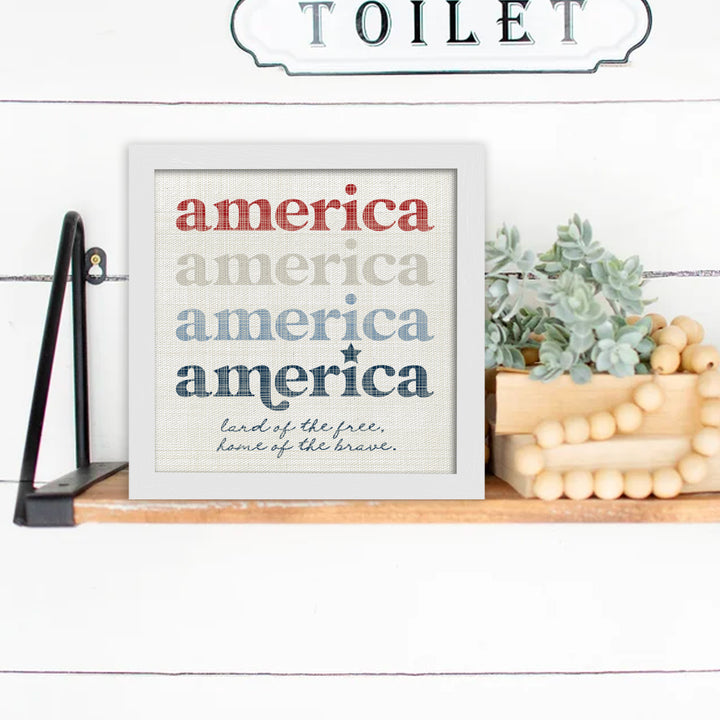 fourth of july decorations farmhouse signs patriotic retro 4th of july signs america layering signs simple fourth july home decor farmhouse